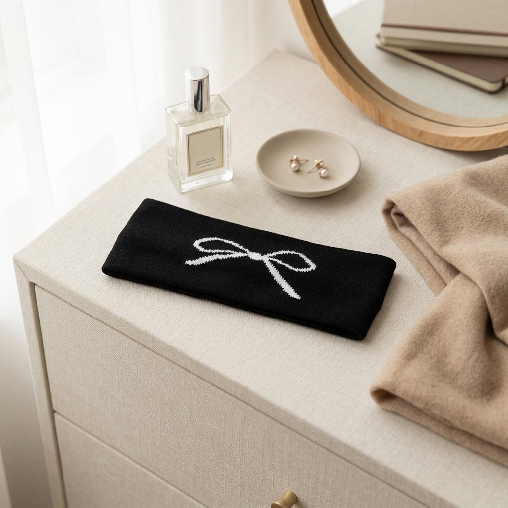 Stylish Headband Wide Knit Bow - Running Gear Headband 评论和价格