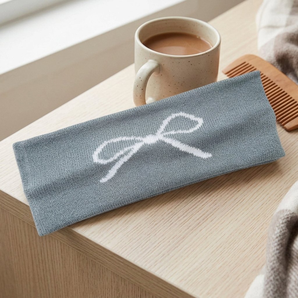 Stylish Headband Wide Knit Bow - Running Gear Headband 评论和价格