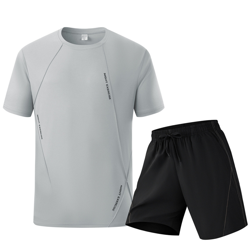 Men's Summer Sports Set Quick  - Running Gear Men 评论和价格