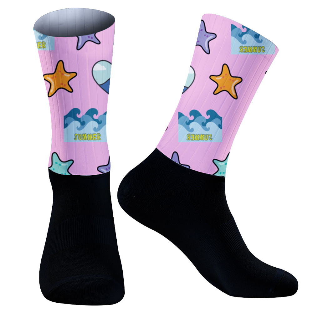 Cycling Socks Anti-Moulding Sl - Running Gear Knee 评论和价格