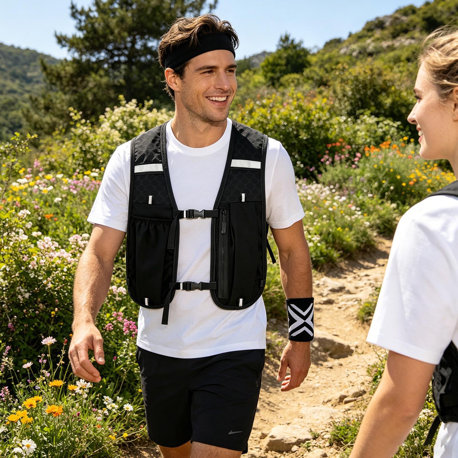 Night Running Vest Sports Gear - Running Gear Headband 评论和价格